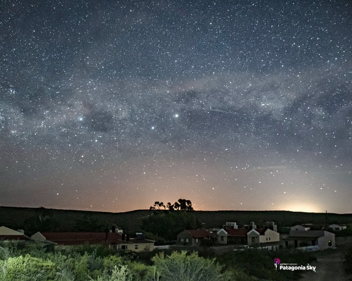 Astroturismo en Madryn.  Foto Cielo de la Patagonia