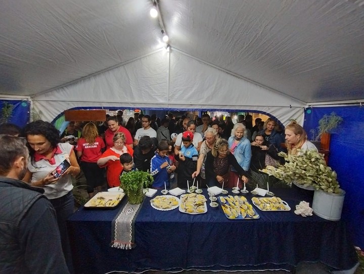 Fiesta provincial de la ostra.  Foto del municipio de Patagones.